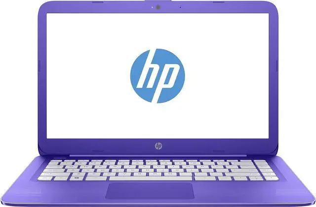 Main image of HP Stream Notebook 14" Intel Celeron N3060 4GB 32GB HD Graphics 400 Window 10 Purple Certified Refurbished