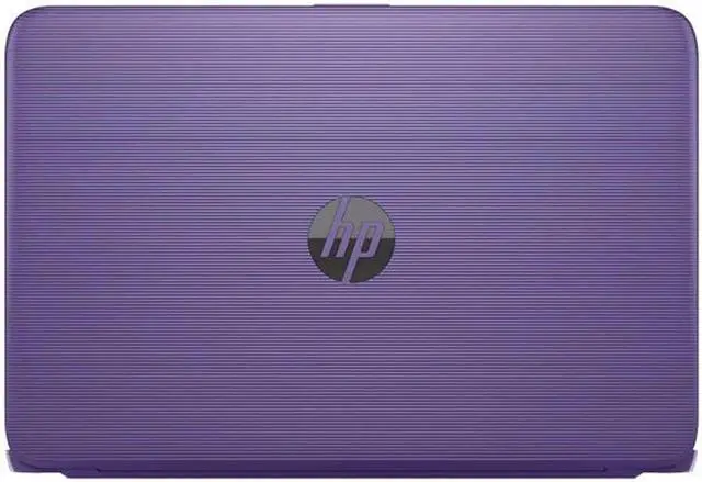 Alt view image 4 of 4 - HP Stream Notebook 14" Intel Celeron N3060 4GB 32GB HD Graphics 400 Window 10 Purple Certified Refurbished