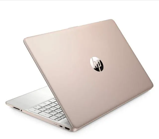Alt view image 4 of 5 - HP 15.6" FHD Laptop with AMD 6-Core Ryzen 5 5500U 8GB 256GB Windows 11  Pale Rose Gold Certified Refurbished