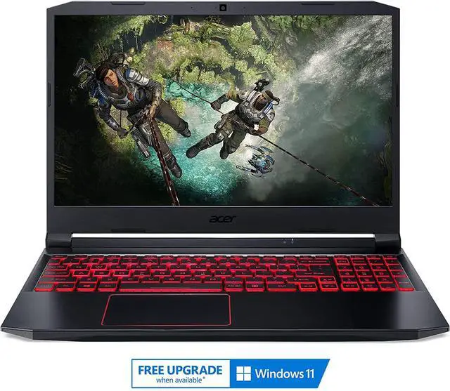 Alt view image 2 of 7 - Acer Nitro 5 15.6" Gaming Laptop AMD Ryzen 5 4600H NVIDIA Geforce GTX 1650 8GB 512GB Windows 10 Home