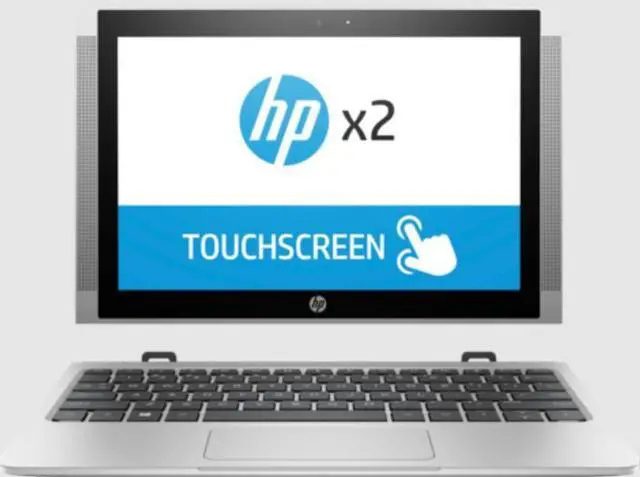 Alt view image 3 of 3 - HP 10-p010wm Notebook x2 10.1" IPS Touchscreen x5-Z8350 4GB RAM 64GB eMMC Win 10 Home Silver Certified Refurbished