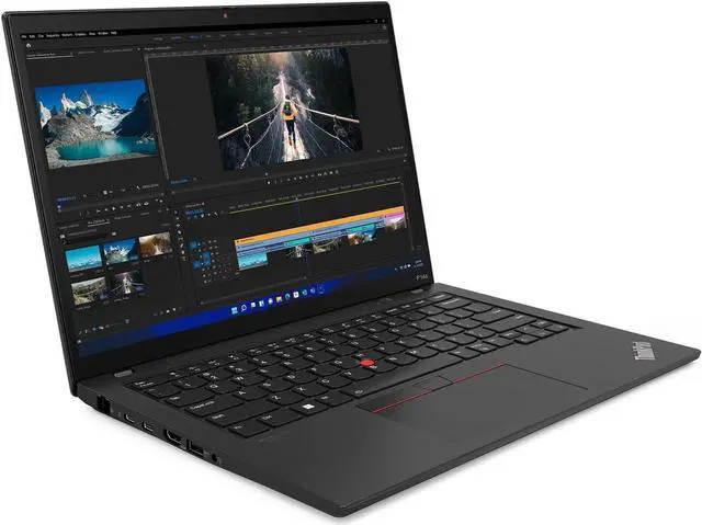 Alt view image 2 of 7 - Lenovo ThinkPad P14 Gen 4 14" WUXGA  Intel i7-1365U 16GB RAM 256GB SSD French Keyboard Windows 11 Pro Certified Refurbished