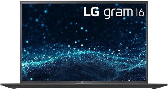 Main image of LG Gram 16" Intel Core i7-1360P 16GB RAM 1TB SSD Iris Xe Graphics Windows 11 Black Certified Refurbished