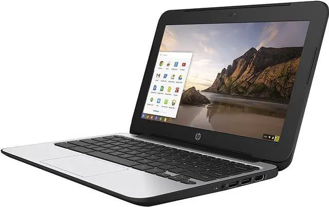 Alt view image 9 of 10 - HP 11 G4 Chromebook 11.6" Intel Celeron N2840 4GB RAM 16GB SSD Chrome OS
