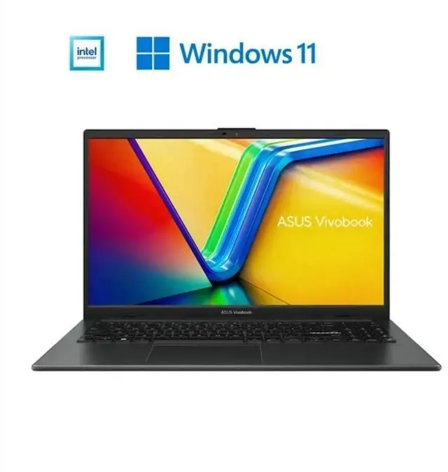 Main image of Asus Vivobook 15.6" FHD Intel® N100 8GB 256GB Intel UHD Graphics Windows 11 Black Certified Refurbished