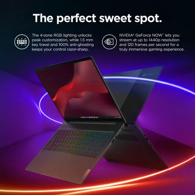 Alt view image 2 of 5 - LENOVO IdeaPad 5 16IAU7 16" WQXGA i3-1215U 8GB 128GB Intel UHD Graphics ChromeOS Grey Certified Refurbished