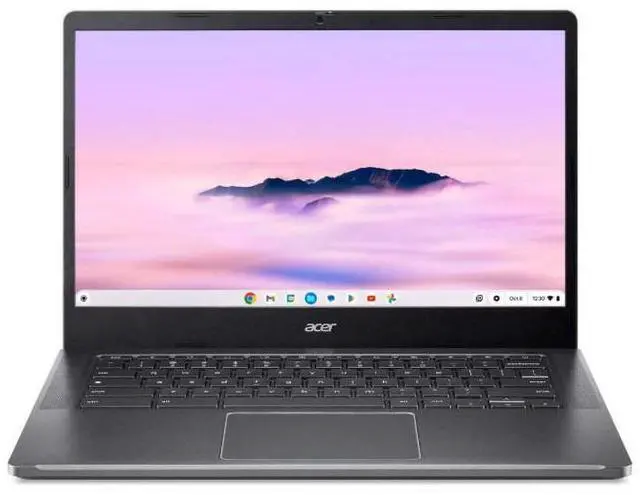 Alt view image 3 of 3 - Acer Chromebook 14" FHD Laptop Intel Core i3-N305 1.8GHz 8GB 128GB Chrome OS Grey Certified Refurbished