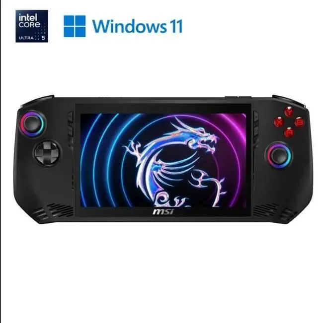 Main image of MSI Claw A1M 7" FHD Touch Gaming Console Intel Ultra 5-135H 16GB 512GB Windows 11 Home