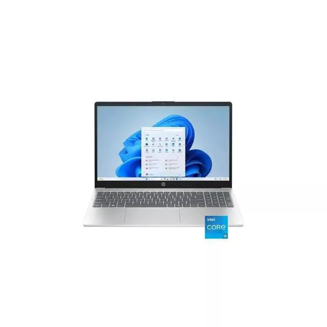 Alt view image 6 of 10 - HP 15.6 inch FHD (1920x1080) IPS Touchscreen Laptop, Intel Core i5-1334U Processor, 8GB - 512GB SSD, Windows 11 Home - Natural Silver (15-fd0154wm)