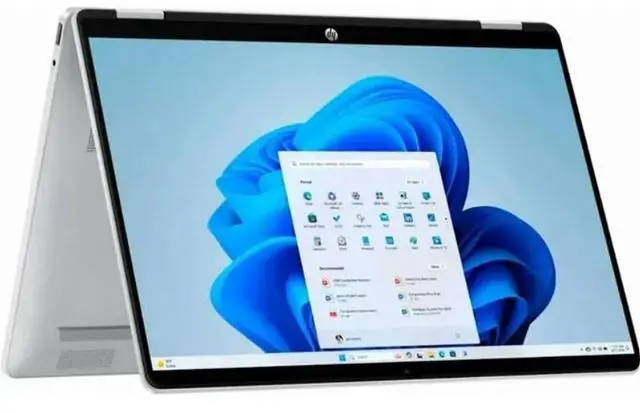 Alt view image 4 of 7 - HP - OmniBook 5 Flip 2-in-1 14" 2K Touch-Screen Laptop - Intel Core 7 - 16GB Memory - 512GB SSD - Glacier Silver