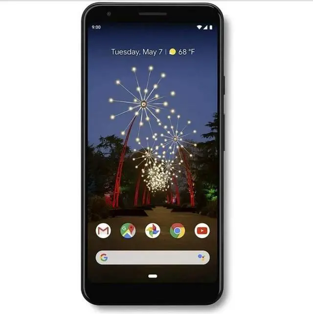 Main image of Google Pixel 3a XL 64GB 6" 4G LTE Smartphone Just Black Certified Refurbished