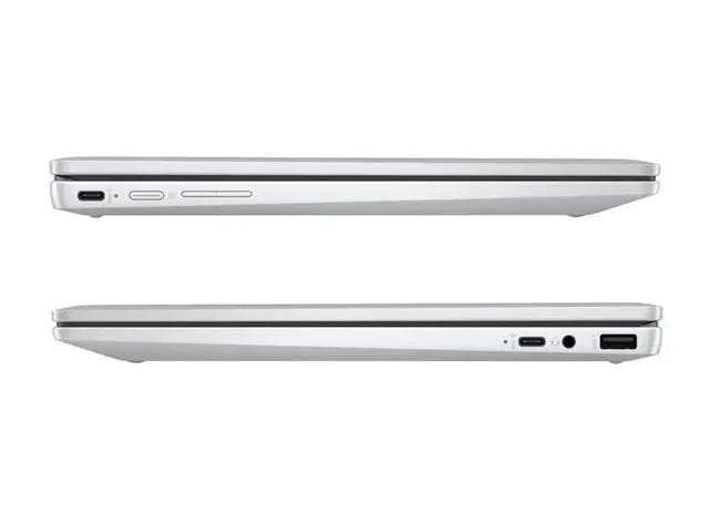 Alt view image 3 of 4 - HP Chromebook x360 Full HD Touchscreen 2-in-1 14" Touch Dual-Core N100 1.1GHz 128GB eMMC 4GB Chrome Glacier Silver