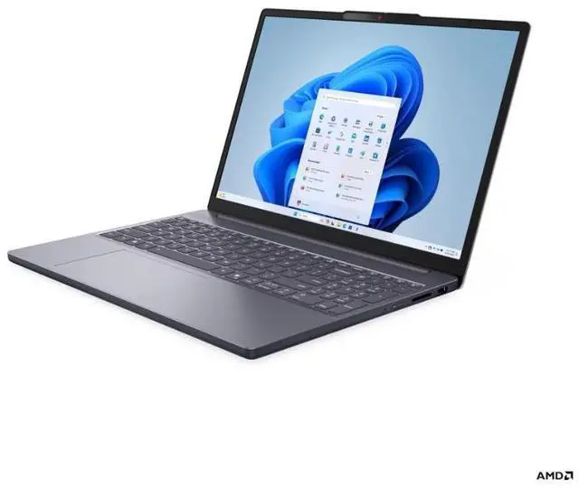 Alt view image 4 of 4 - Lenovo IdeaPad Slim 3 15.3" WUXGA Touchscreen Laptop AMD Ryzen 7 170 16GB 512GB Windows 11 Home Luna Gray