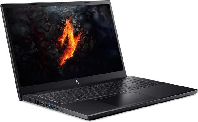 Alt view image 2 of 7 - Acer Nitro V 15 15.6" Gaming Laptop AMD Ryzen R5 7535HS Nvidia RTX 3050 8GB 512GB Windows 11 Black