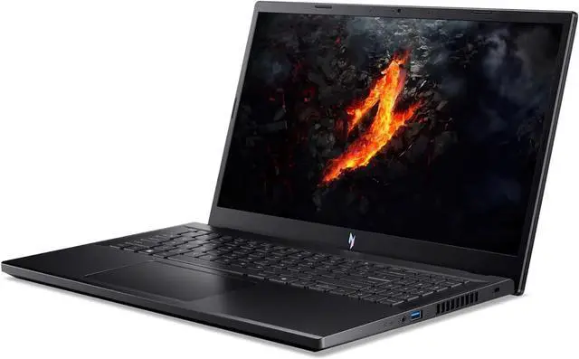 Alt view image 3 of 7 - Acer Nitro V 15 15.6" Gaming Laptop AMD Ryzen R5 7535HS Nvidia RTX 3050 8GB 512GB Windows 11 Black