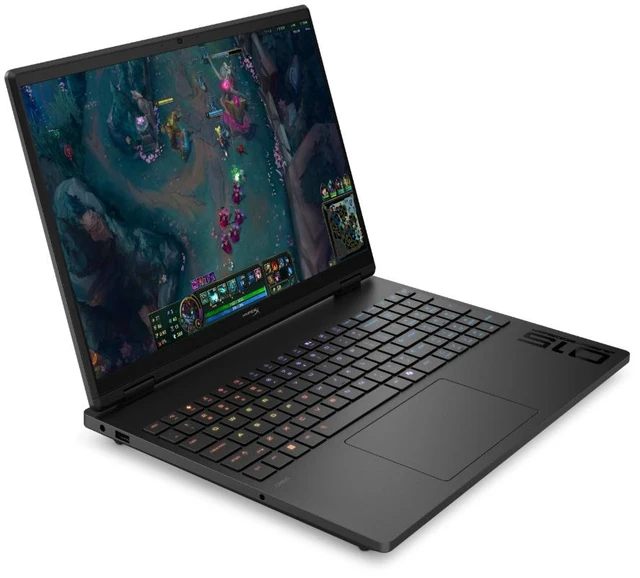 Alt view image 4 of 5 - HP OMEN HyperX 15.3" 2K 165 Hz Display Gaming Laptop AMD Ryzen 7 16GB 1TB NVIDIA GeForce RTX 5060 8GB Windows 11 Home Black