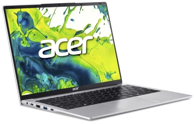 Alt view image 5 of 5 - ACER Aspire 14" WUXGA Intel N150 Intel Graphics 8GB 128GB Windows 11 Home Silver