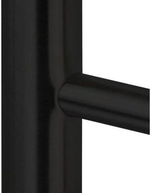 Alt view image 4 of 5 - Malta Towel Warmer, Black, Hardwired, 11 Bars