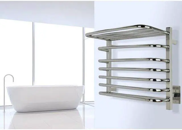Alt view image 5 of 5 - Vancouver Towel Warmer, Polished, Hardwired, 6 bars Refurbished