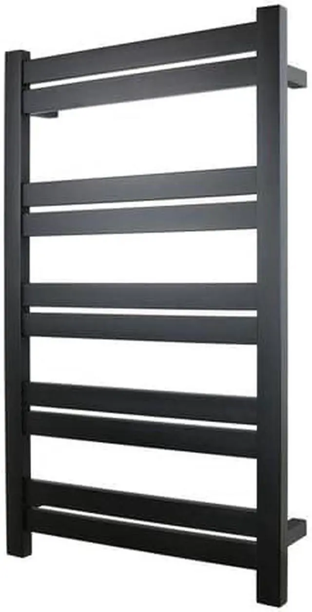 Main image of Grande 10 Towel Warmer, Black, Hardwired, 10 Bars