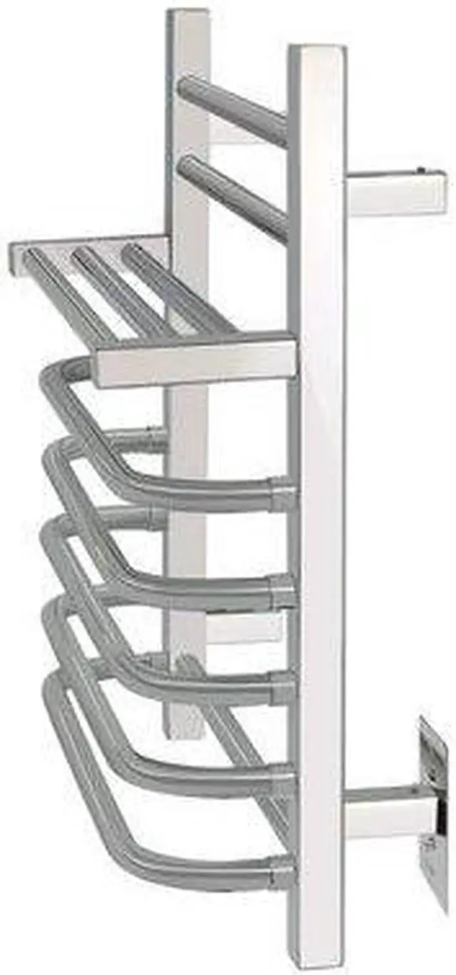 Alt view image 5 of 6 - Maui Towel Warmer, Polished, Hardwired, 7 Bars