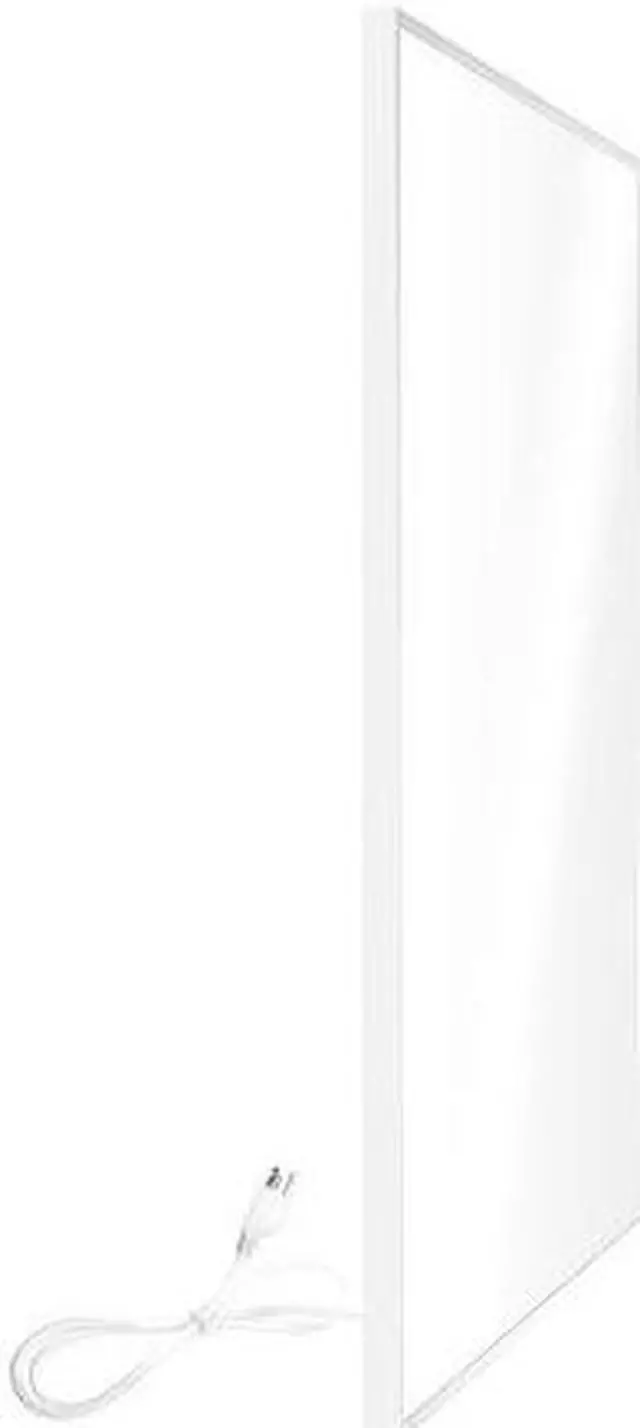 Alt view image 7 of 7 - Ember Flex Radiant Panel Heater- White - 500W - 35 x 24 - Dual Connection