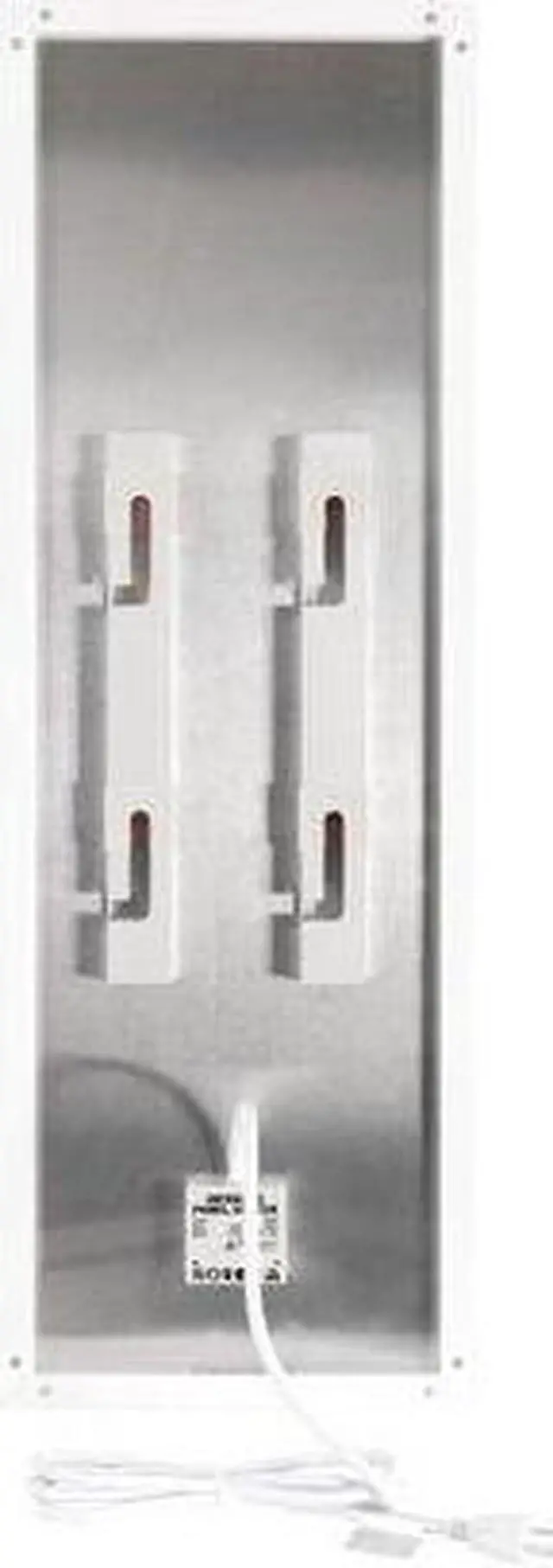 Alt view image 4 of 7 - Ember Flex Radiant Panel Heater - White - 300W - 35 x 12 - Dual Connection