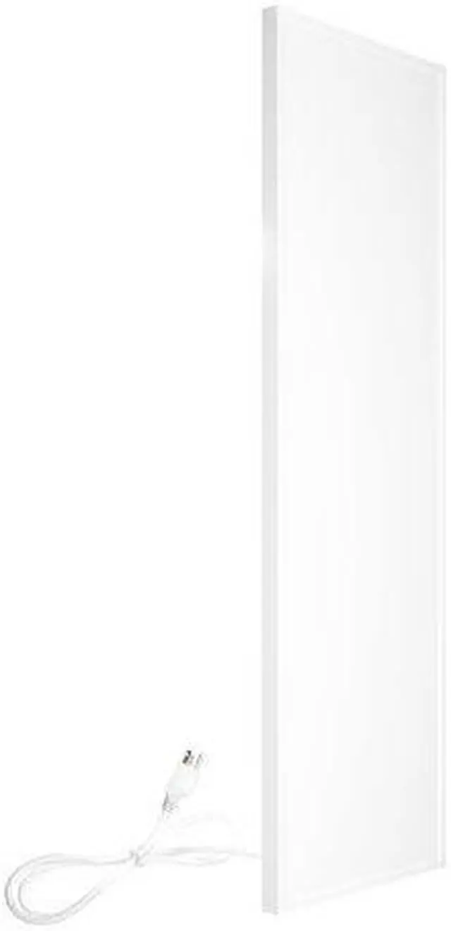 Alt view image 5 of 7 - Ember Flex Radiant Panel Heater - White - 300W - 35 x 12 - Dual Connection