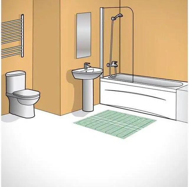 Alt view image 3 of 3 - TempZone Easy Mat 120V 3 x 10, 30 sq.ft., 3.8A - Refurbished
