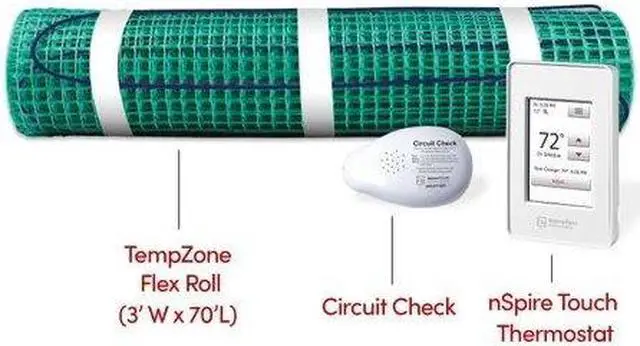 Main image of WarmlyYours Electric Floor Heating Kit for an Extra-Large Bathroom
