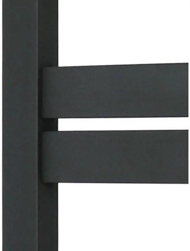 Alt view image 3 of 5 - Grande 12 Towel Warmer - Black, Hardwired, 12 Bars