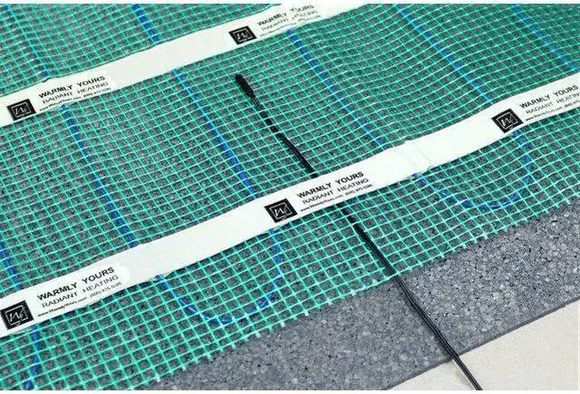 Alt view image 3 of 7 - WarmlyYours Electric Floor Heating Kit for an Extra-Large Bathroom