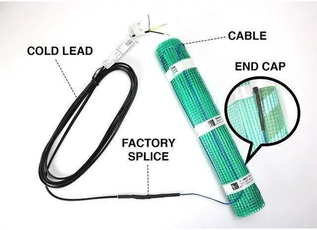 Alt view image 5 of 7 - WarmlyYours Electric Floor Heating Kit for an Extra-Large Bathroom
