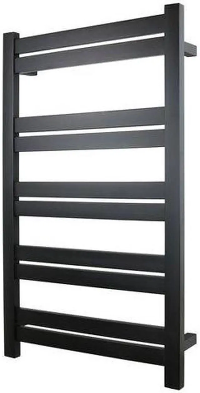 Main image of Grande 10 Towel Warmer, Black, Hardwired, 10 Bars Refurbished