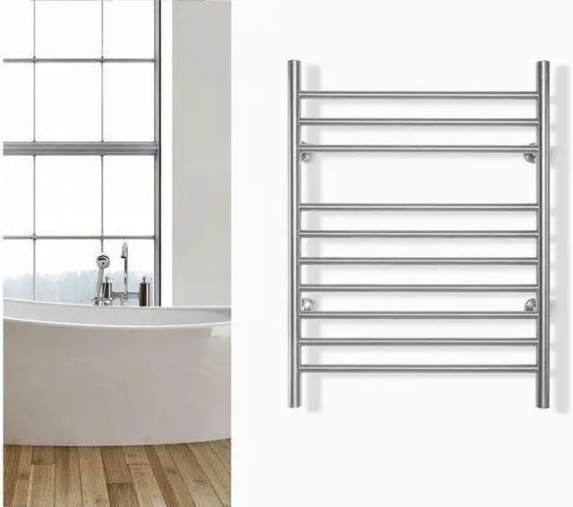Alt view image 2 of 7 - Infinity Towel Warmer - Dual Connection - Brushed Refurbished