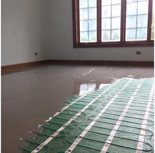 Alt view image 4 of 7 - WarmlyYours Electric Floor Heating Kit for an Extra-Large Bathroom