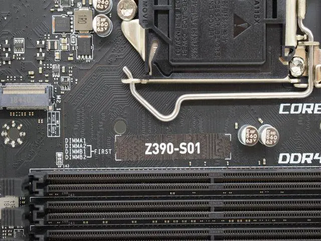 Alt view image 6 of 13 - MSI Z390-S01 Motherboard LGA 1151 Intel Z390 ATX DDR4 M.2 Support 9700K 9900K