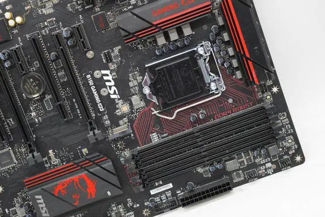 Alt view image 7 of 10 - MSI Gaming B150 Gaming M3 LGA 1151 Intel B150 HDMI SATA 6Gb/s USB 3.1 ATX Intel Motherboard