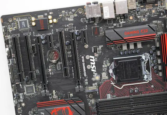 Alt view image 9 of 10 - MSI Gaming B150 Gaming M3 LGA 1151 Intel B150 HDMI SATA 6Gb/s USB 3.1 ATX Intel Motherboard