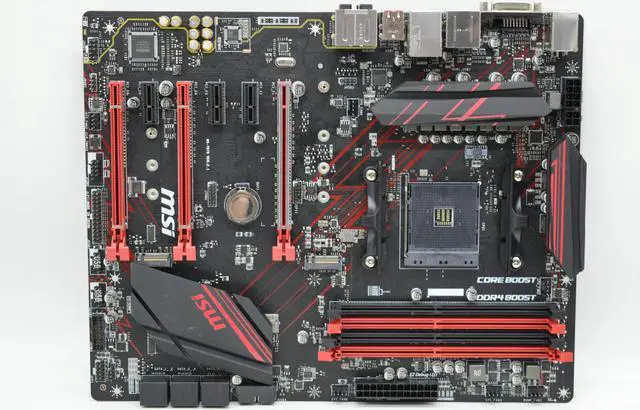Main image of MSI PERFORMANCE GAMING X470 GAMING PLUS AM4 AMD X470 SATA 6Gb/s USB 3.1 HDMI ATX AMD Motherboard