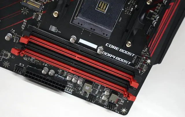 Alt view image 6 of 11 - MSI PERFORMANCE GAMING X470 GAMING PLUS AM4 AMD X470 SATA 6Gb/s USB 3.1 HDMI ATX AMD Motherboard
