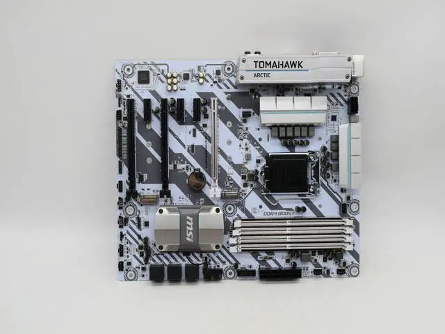 Alt view image 6 of 12 - MSI H270 TOMAHAWK ARCTIC LGA 1151 Intel H270 HDMI USB 3.1 ATX Motherboards - Intel