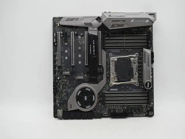 Alt view image 8 of 12 - MSI X299 XPOWER GAMING AC LGA 2066 Intel X299 USB 3.1 Extended ATX Intel Motherboard