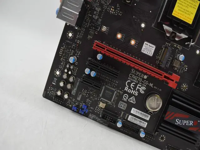 Alt view image 7 of 11 - SUPERMICRO C7H270-CG-ML LGA 1151 Intel H270 HDMI USB 3.0 Micro ATX Motherboards - Intel