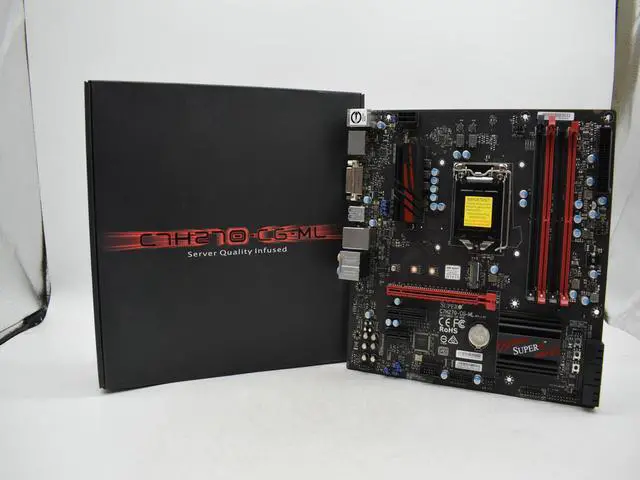 Alt view image 8 of 11 - SUPERMICRO C7H270-CG-ML LGA 1151 Intel H270 HDMI USB 3.0 Micro ATX Motherboards - Intel