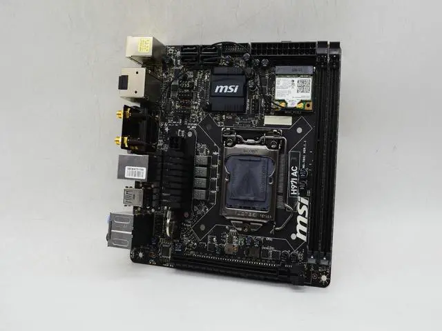 Alt view image 3 of 11 - MSI H97I AC LGA 1150 Intel H97 HDMI SATA 6Gb/s USB 3.0 Mini ITX Intel Motherboard