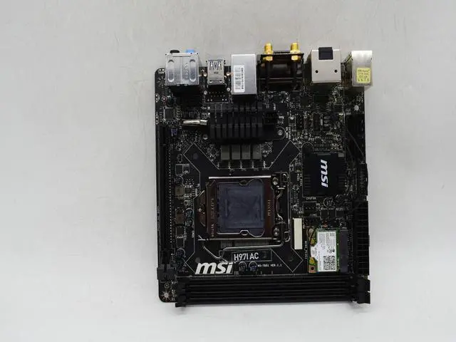 Main image of MSI H97I AC LGA 1150 Intel H97 HDMI SATA 6Gb/s USB 3.0 Mini ITX Intel Motherboard