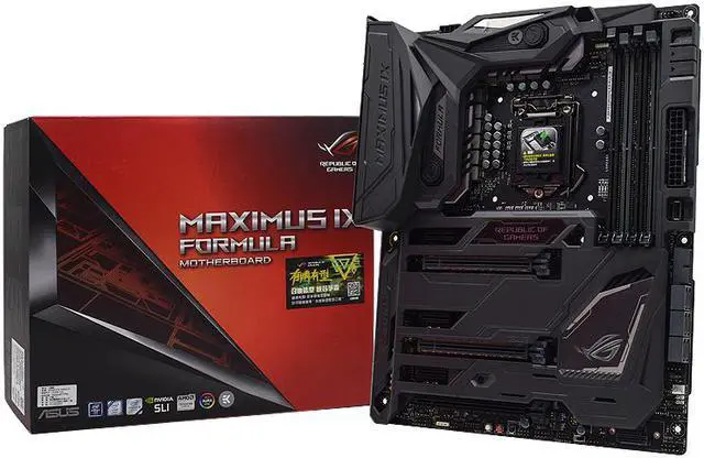 Alt view image 15 of 15 - ASUS ROG Maximus IX Formula LGA1151 DDR4 DP HDMI M.2 Z270 ATX Motherboard