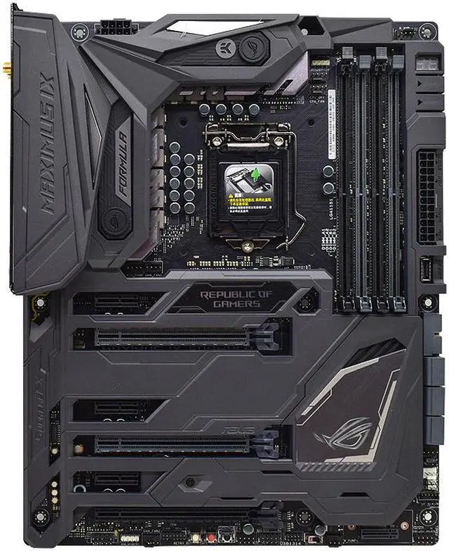 Alt view image 12 of 15 - ASUS ROG Maximus IX Formula LGA1151 DDR4 DP HDMI M.2 Z270 ATX Motherboard
