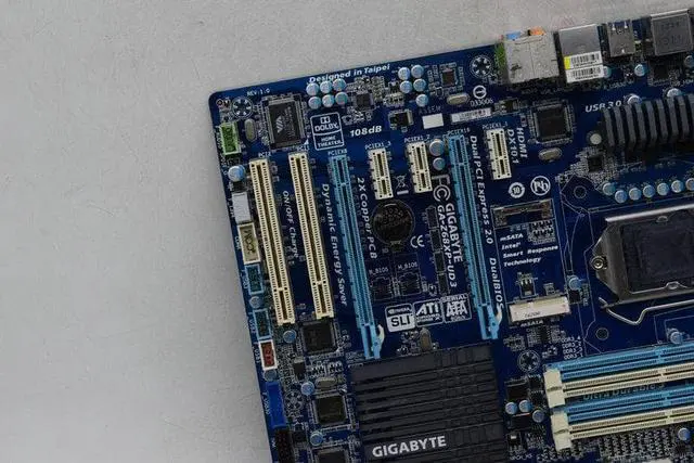 Alt view image 5 of 8 - Gigabyte GA-Z68XP-UD3 ATX Motherboard - LGA1155 Socket - Intel Z68 - HDMI, SATA 6 Gbps - USB 3.0 - DDR3 SDRAM